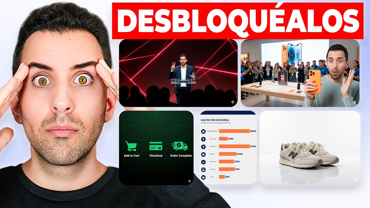 Desbloquea 7 Usos de Nano Banana Increíbles (crea cualquier cosa) - YouTube
