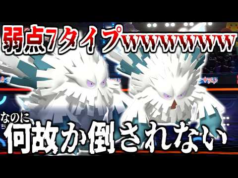 弱点が7個あるのに全部耐えて相手を破壊する"メガユキノオー"、最強かもしれんコイツ。【ポケモンチャンピオンズ|Pokemon Champions】実況プレイ