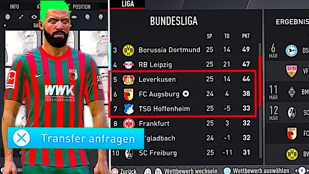 Fifa 22 Spielerkarriere Max Level Stürmer FIFA 22 : MIT NEUER FRISUR DEN FCA NACH EUROPA SCHIEßEN ?!! 🔥 (Letzte