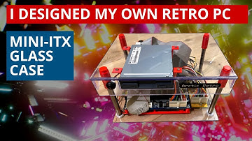 Designing and building a case for the retro Mini-ITX computer from 2001