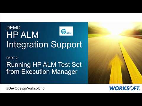 Running HP ALM