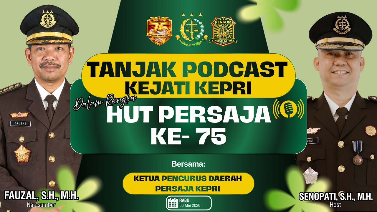 TANJAK PODCAST HUT PERSAJA KE - 75