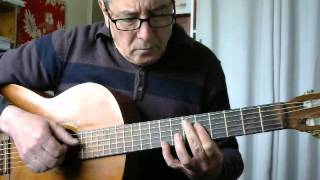 Dream a little dream of me - for solo guitar chords