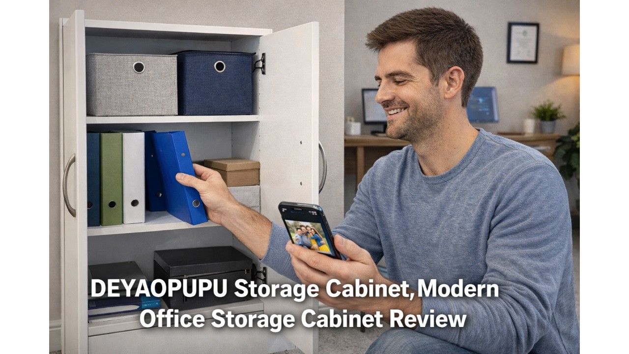 🗄️ Обзор современного офисного шкафа для хранения вещей DEYAOPUPU ​​– стоит ли его покупать? 🗄️