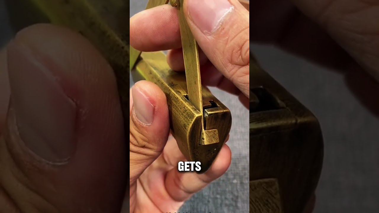 How To Unlock An Ancient Lock Step By Tutorial