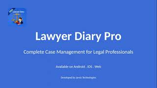 Lawyer Diary Pro: Case Management Software for Lawyers | Android, iOS, Web App screenshot 4