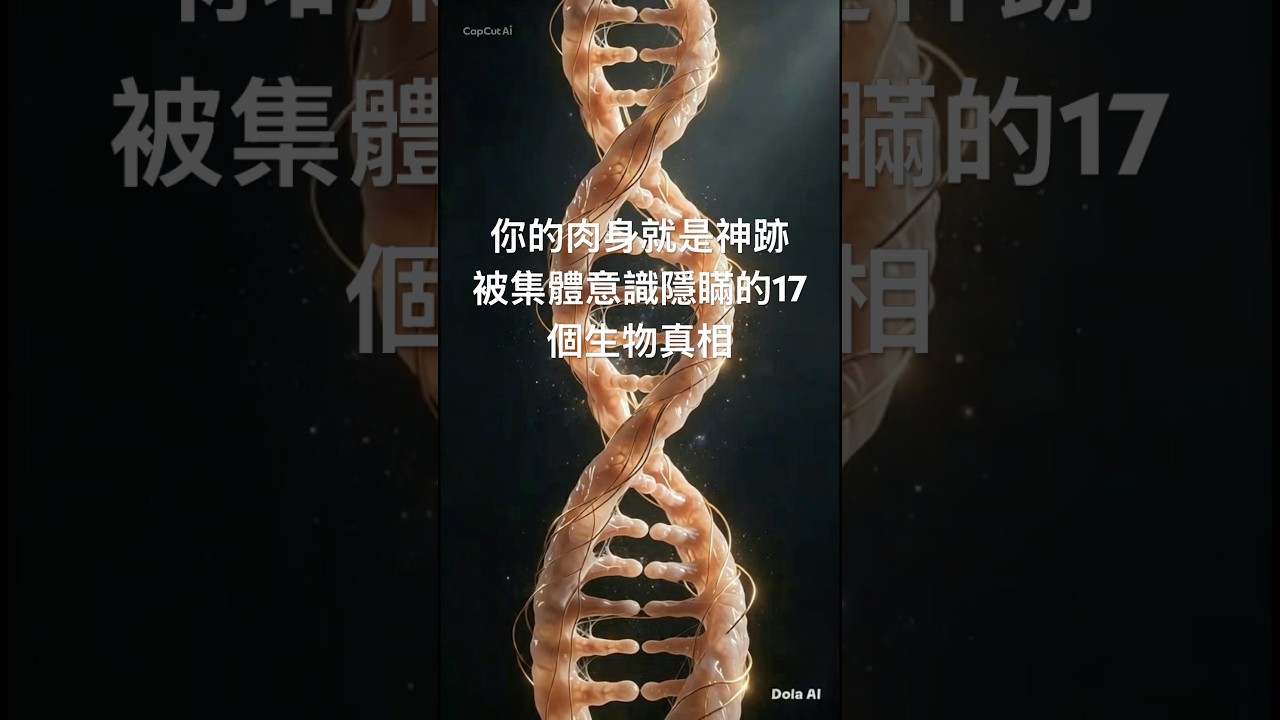 你的肉身從來不是一個需要被修補的工具,而是一座運作著無數神蹟的高頻宇宙載具。#意識覺醒 #dna #靈性成長 #內在神性#身體覺察 縮圖