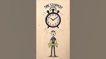 “What If Time Froze for 1 Second?⏳ The Scary Truth” #WhatIf