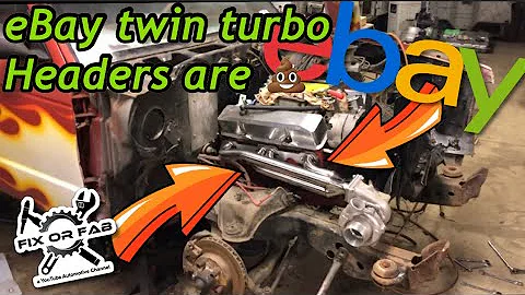Fix or Fab: eBay SBC twin turbo headers unboxing