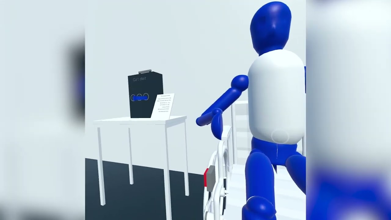 First Person Walkthrough of the Patient Movement Simulator.