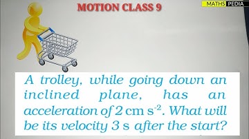 Motion | Class 9 | Intext question | Page -110 | Q3 |Mathspedia |