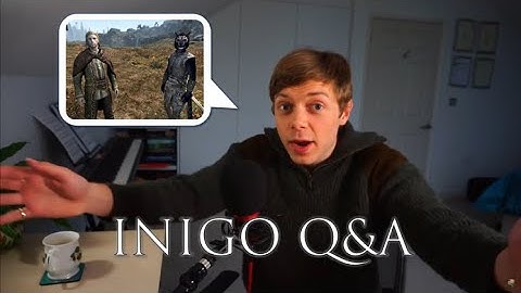 Lucien Flavius Behind the Scenes - v1.6.0 Inigo Scenes Q&A Session - Skyrim Modding Workshop 40