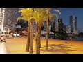 Benidorm at dusk 4th Oct 2017