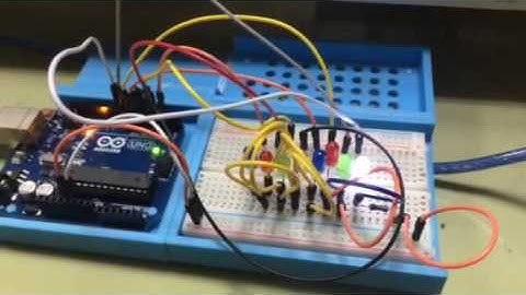 161020 Arduino 跑馬燈  方式二：使用 for 迴圈