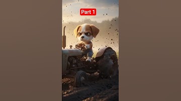 #Part _1"Poor Puppy to Rich Puppy | Emotional Motivational Story | Hard Work Never Fails 🐶💔➡️💰"