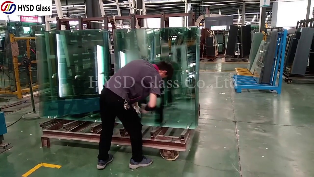 Automatic Glass Hole Puncher Line HYSD Glass YouTube