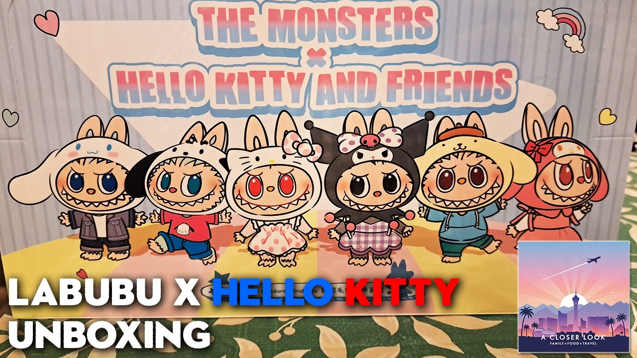 Labubu x Hello Kitty Unboxing and Review #labubu #hellokitty - YouTube