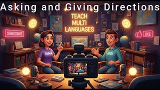 Information Lesson 5: Asking for & Giving Directions | English Conversation for Beginners Update