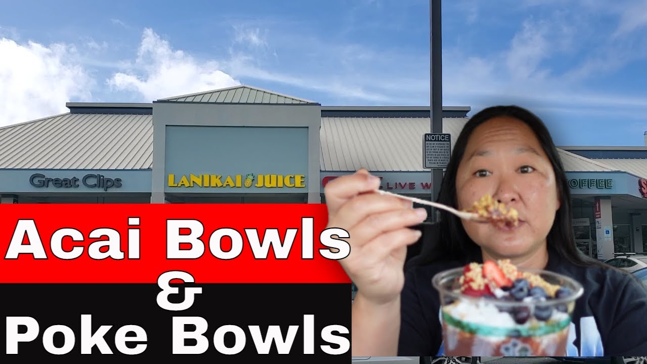 DESSERT & POKE | Lanikai Juice Hawaii Kai, Hawaii | Ono Seafood Hawaii Kai