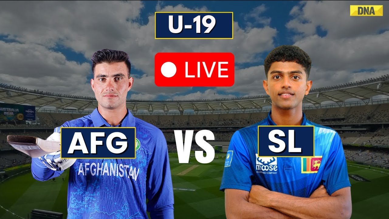 AFG Vs SL Live U-19: Afghanistan Vs Sri Lanka Live Match U-19 I SL Vs AFG Live Cricket