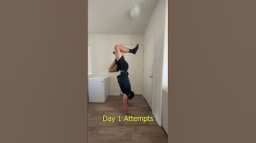 Day 134 - Can a COMPLETE BEGINNER Learn a Handstand in 10 Minutes a Day?