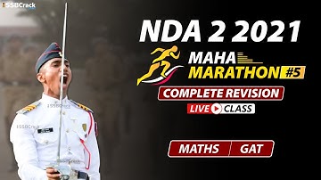 NDA 2 2021 | Maha Marathon | Complete Revision | Most Expected Questions | Fully Solved | Session #5
