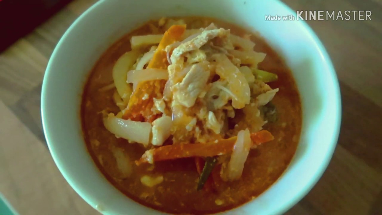 Kimchi Suppe mit Schweinefleisch (keine Originale Korea kimchi Suppe ...