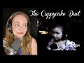 Singing with myself at age 3 - The Cuppycake Song