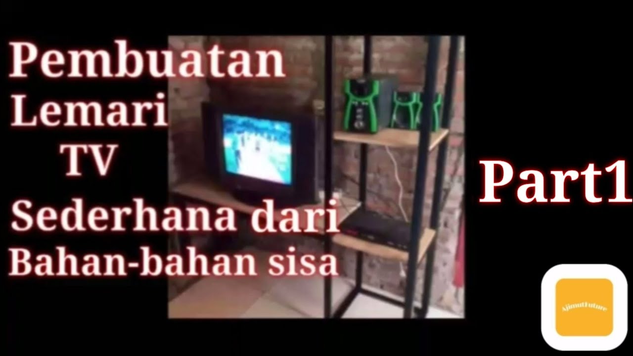 Pembuatan Lemari  TV  Sederhana dari  Bahan bahan sisa YouTube