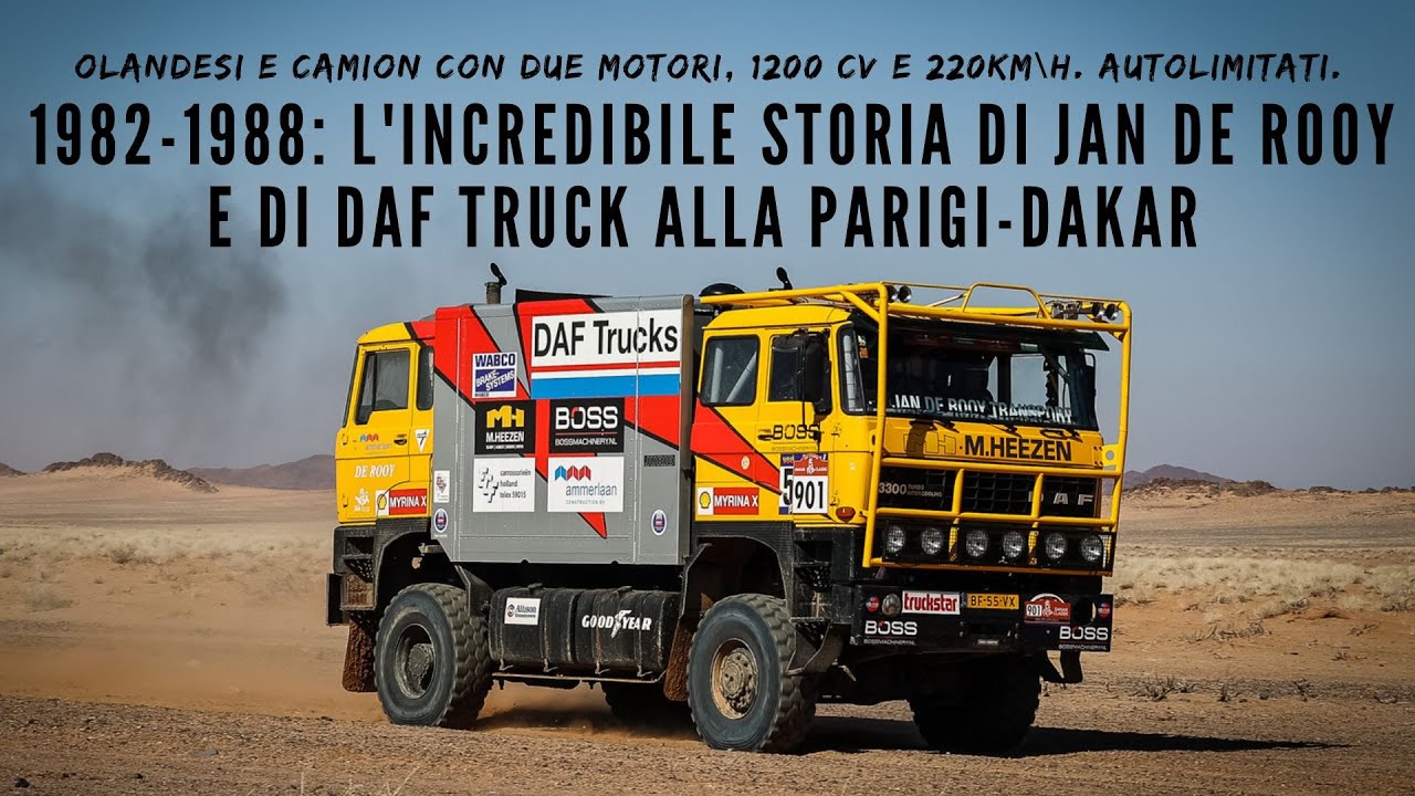 1982-1988: l'incredibile storia di Jan De Rooy e di DAF alla Parigi ...