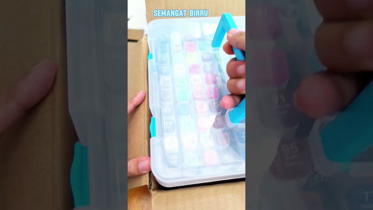 UNBOXING PAKET ARTIST' MARKERS DELI SPIDOL 