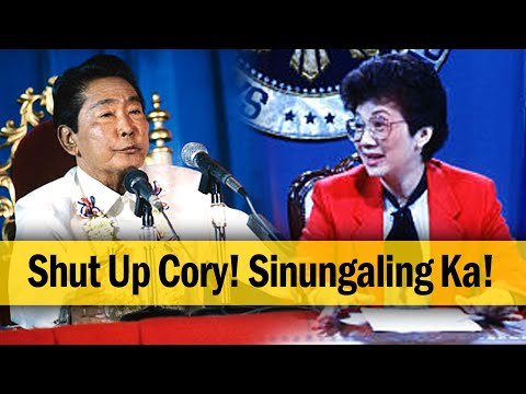 Lantarang Kasinungalingan ni Cory, Nabuking sa Interview | Marcos, Lalong Napatunayang Great Leader