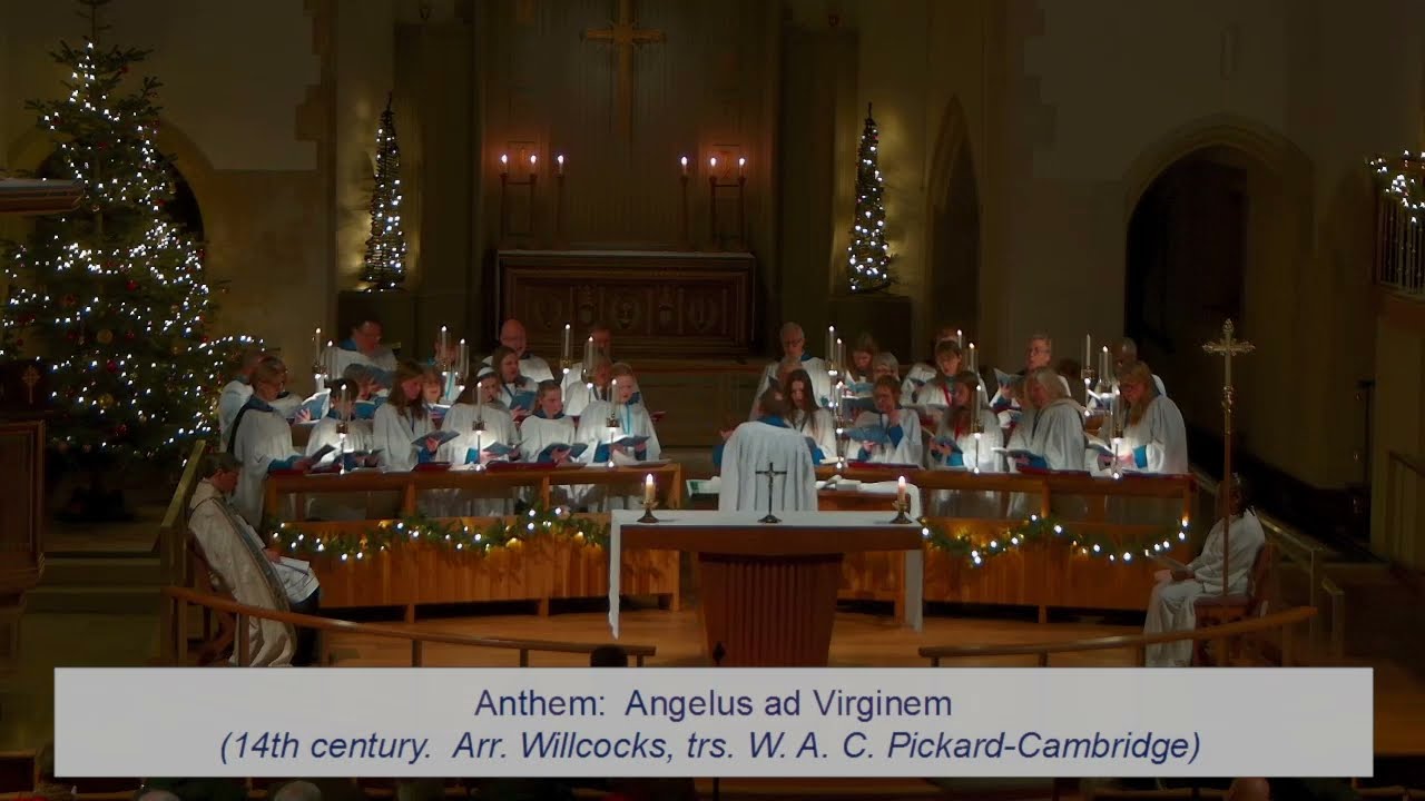 Angelus ad Virginem (arr Willcocks) sung by the St Mildred's Church Choir