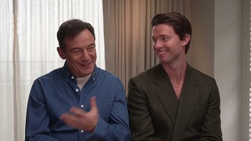 JASON ISAACS AND PATRICK SCHWARZENEGGER//THE WHITE LOTUS