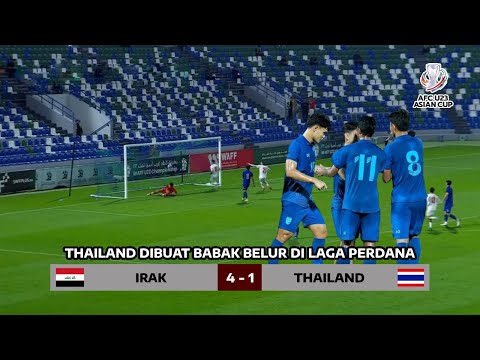 KASIAN BANGET LIHATNYA !! Thailand KEOK di Laga Perdana Piala Asia U23 2024 vs IRAK U23 4-1