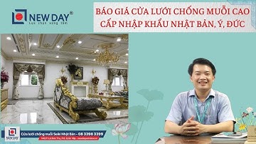 Báo giá cửa lưới chống muỗi cao cấp| cửa lưới nhập khẩu Nhật Bản, Đức Ý [Cửa lưới New Day]0833983399