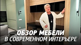 Обзор корпусной мебели в современном интерьере. Квартиры в ЖК Эталон на Неве, современный интерьер