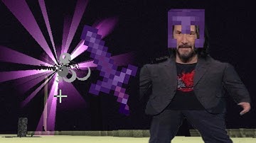 Keanu Reeves Speedruns Minecraft