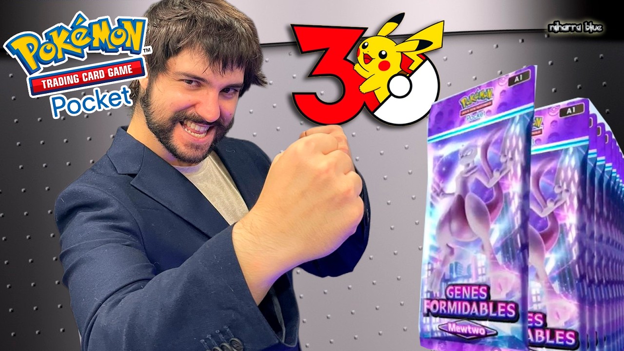 ¡30 SOBRES por el 30 ANIVERSARIO de POkéMON! | POKÉMON TCG Pocket - YouTube