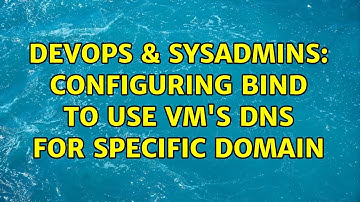 DevOps & SysAdmins: Configuring BIND to use VM