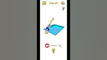 pencil draw puzzle level 109 🙄🙄pencilmotion draw one part all levels Gameplay|#Shorts #Indiayoutube