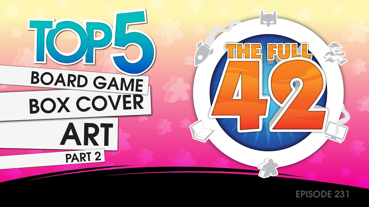 Top 5 Board Game Box Cover Art (part 2)