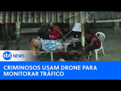 Video criminosos-usam-drones-para-monitorar-o-comercio-de-drogas-sbt-newsna-tv-16-05-24