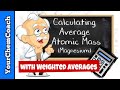 Understanding Atomic Mass and Weighted Averages