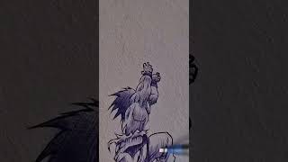 Goku Vs Vegeta Night Glow #gokuvsvegeta #dragonball #drawing
