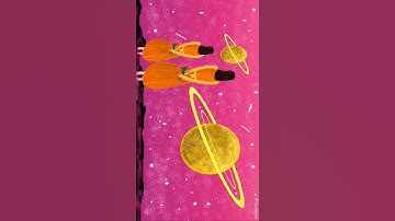 #22 how to draw girls looking at galaxy in Ms paint / Ms paint art tutorial