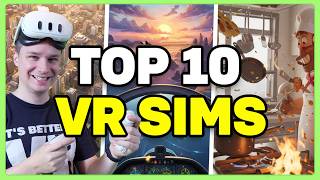 Top 10 Simulation Games for Meta Quest You MUST Play in 2025!