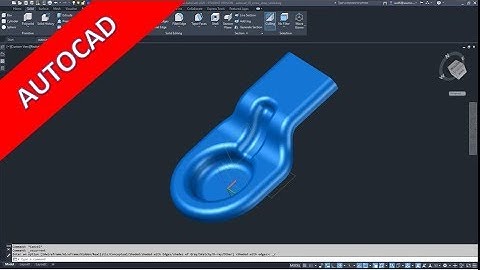 Screw Strap with solids - Autocad 2020 Training - Part Design