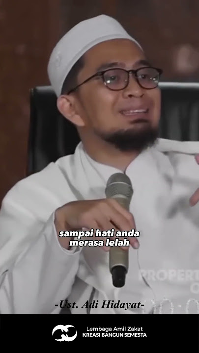 Allah SWT memiliki sifat Al-Ghaffar | Reminder ust. Adi Hidayat