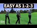 Build a free flowing golf swing  3 easy steps